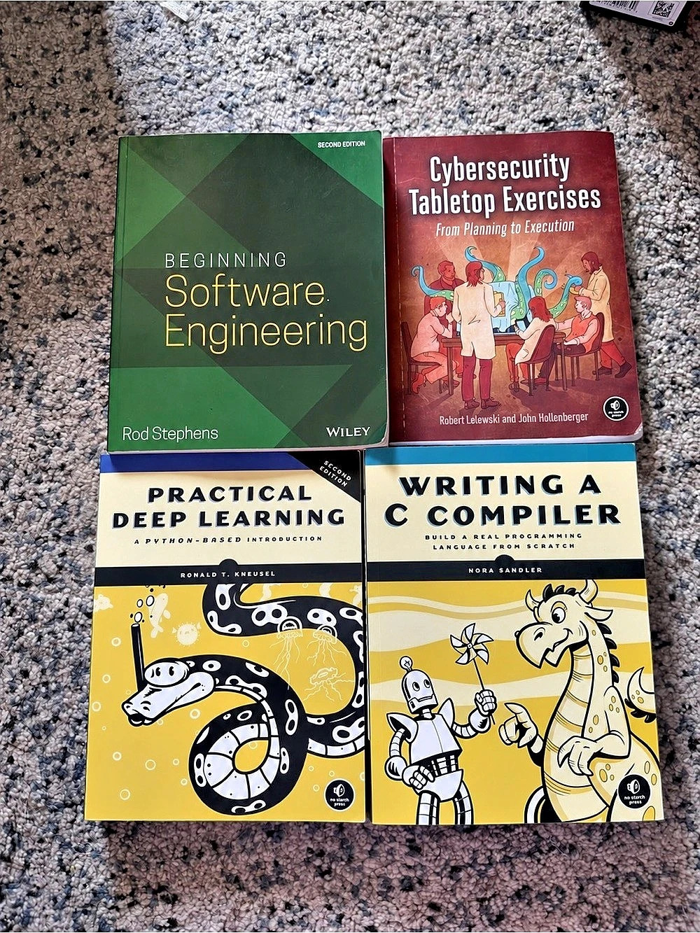 No Starch Press Practical Deep Learning: A Python-Based Introduction Book Set